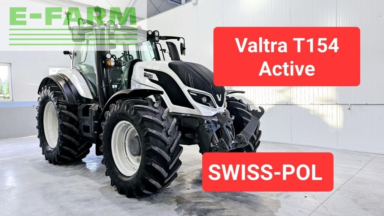 Traktor des Typs Valtra t 154 active, Gebrauchtmaschine in MORDY (Bild 2)