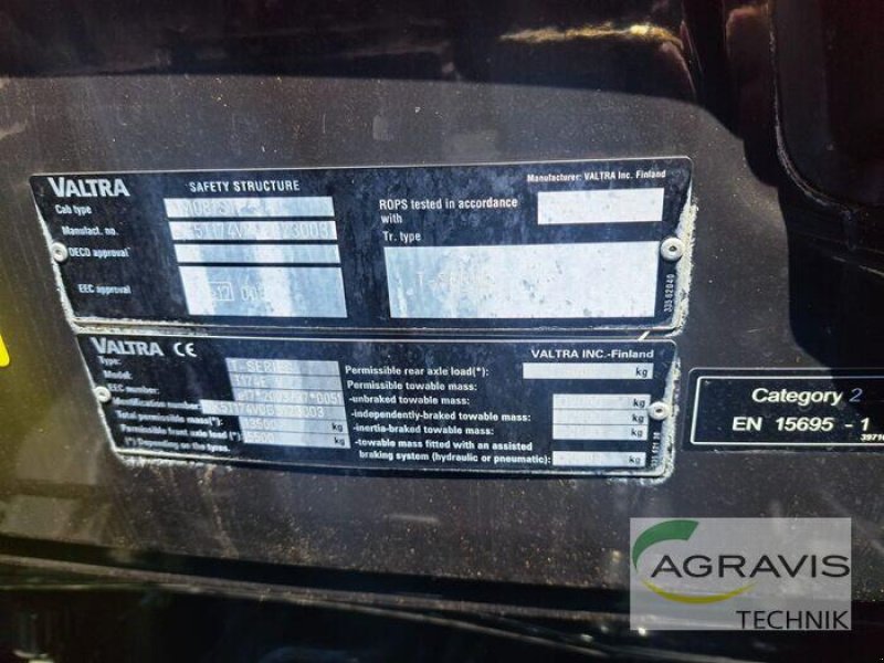 Traktor типа Valtra T 174 EV, Gebrauchtmaschine в Hövelhof (Фотография 6)