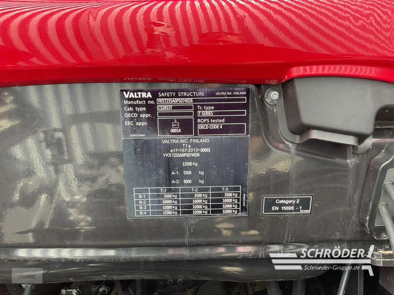 Traktor des Typs Valtra T 235 A, Gebrauchtmaschine in Wildeshausen (Bild 7)