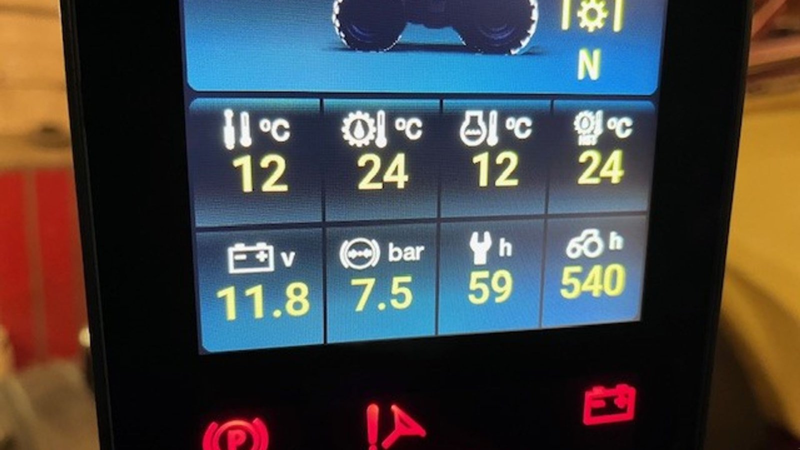 Traktor of the type Valtra T 235 Direct  T 235 Direct, Gebrauchtmaschine in Sakskøbing (Picture 13)