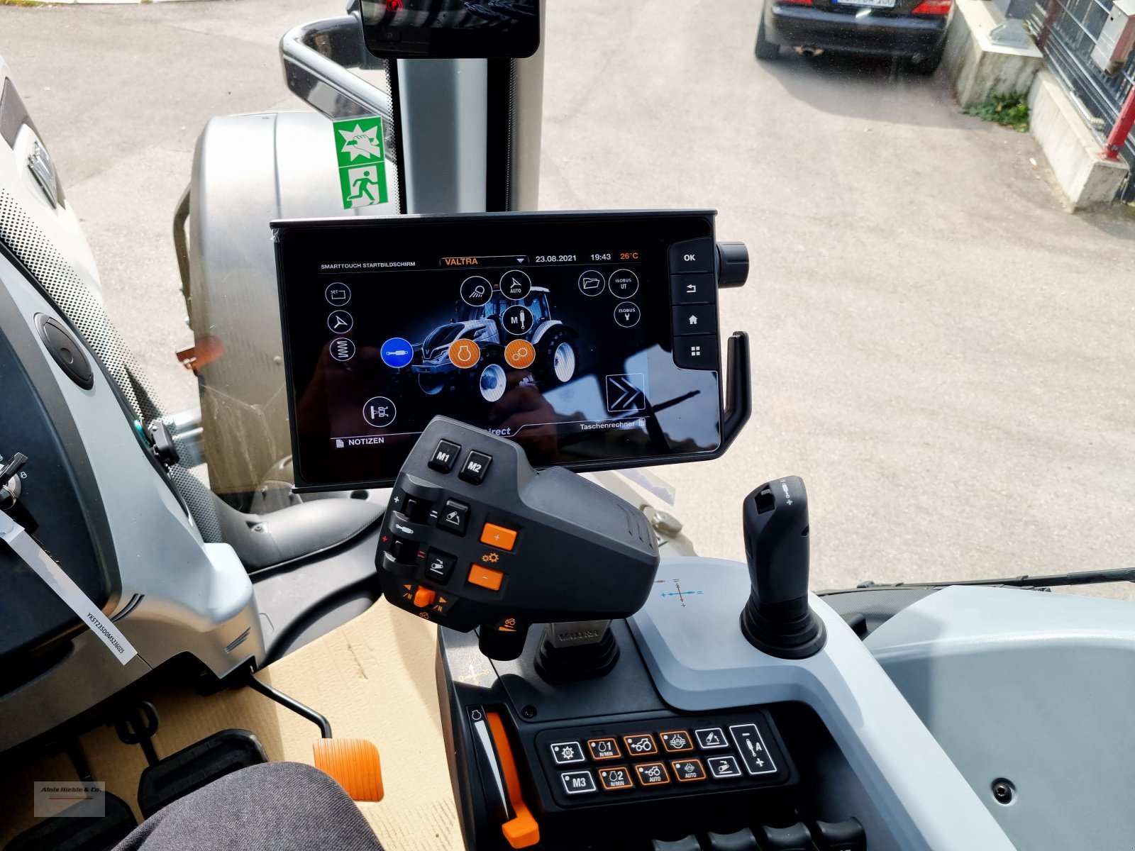 Traktor of the type Valtra T 255V RÜFA, Neumaschine in Tapfheim (Picture 8)