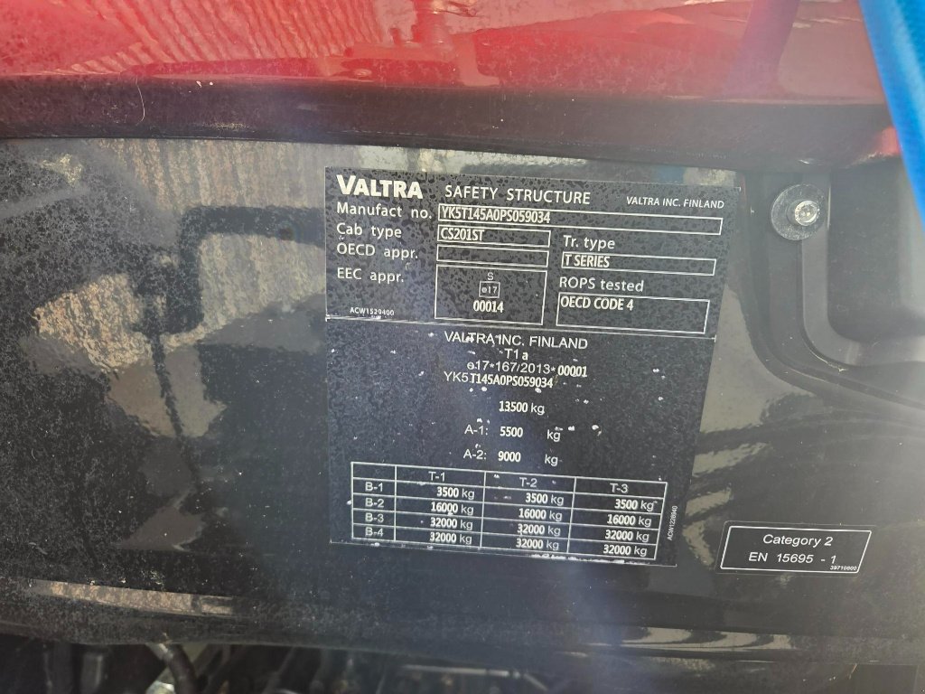 Traktor van het type Valtra T145 Active, Gebrauchtmaschine in HAMBYE (Foto 11)