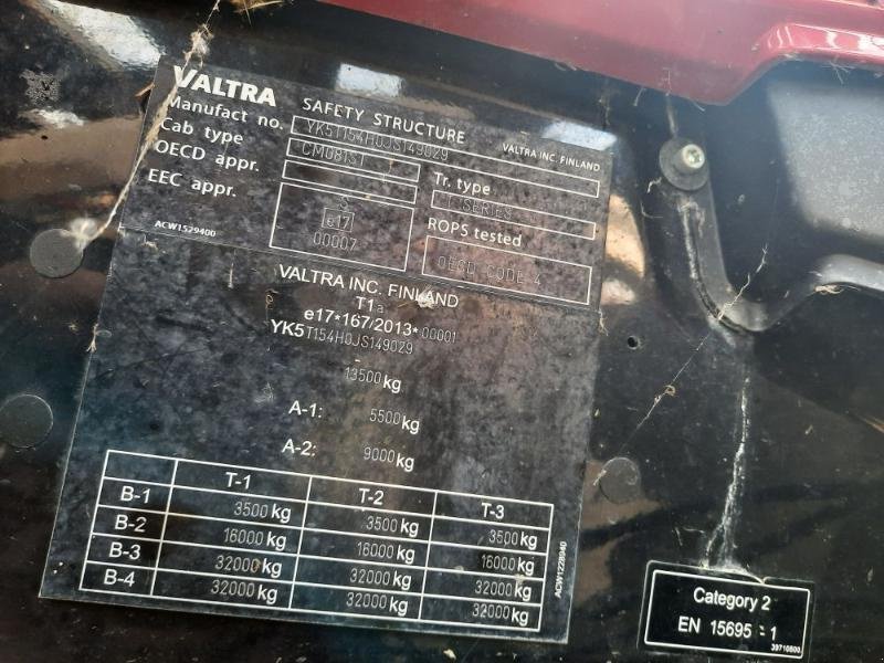 Traktor του τύπου Valtra T154H, Gebrauchtmaschine σε COULONGES SUR AUTIZE (Φωτογραφία 11)