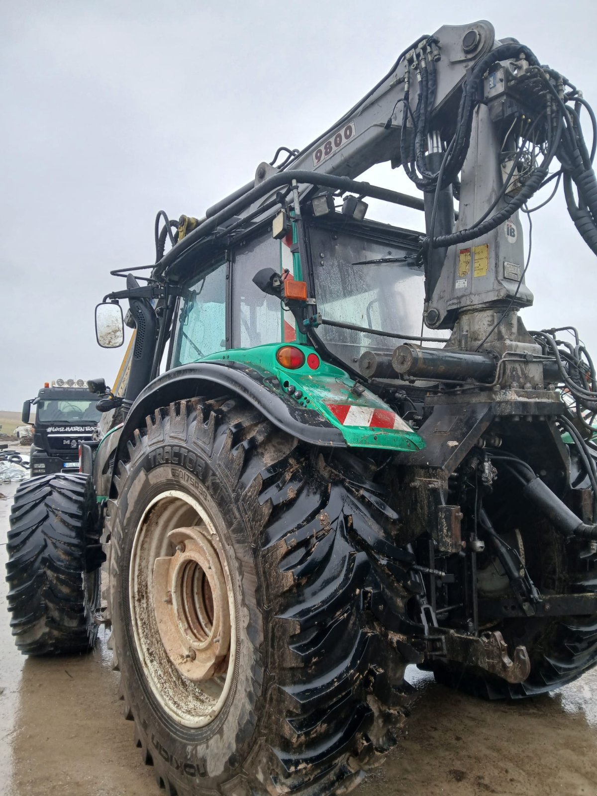 Traktor van het type Valtra T162, Gebrauchtmaschine in Tannhausen (Foto 8)