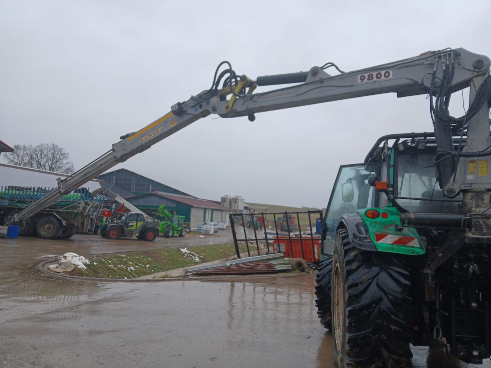 Traktor van het type Valtra T162, Gebrauchtmaschine in Tannhausen (Foto 17)