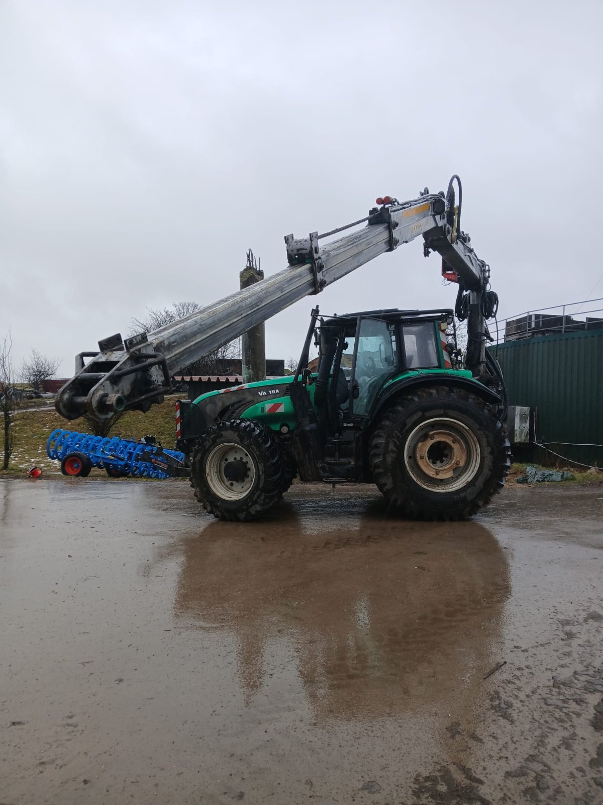 Traktor van het type Valtra T162, Gebrauchtmaschine in Tannhausen (Foto 20)