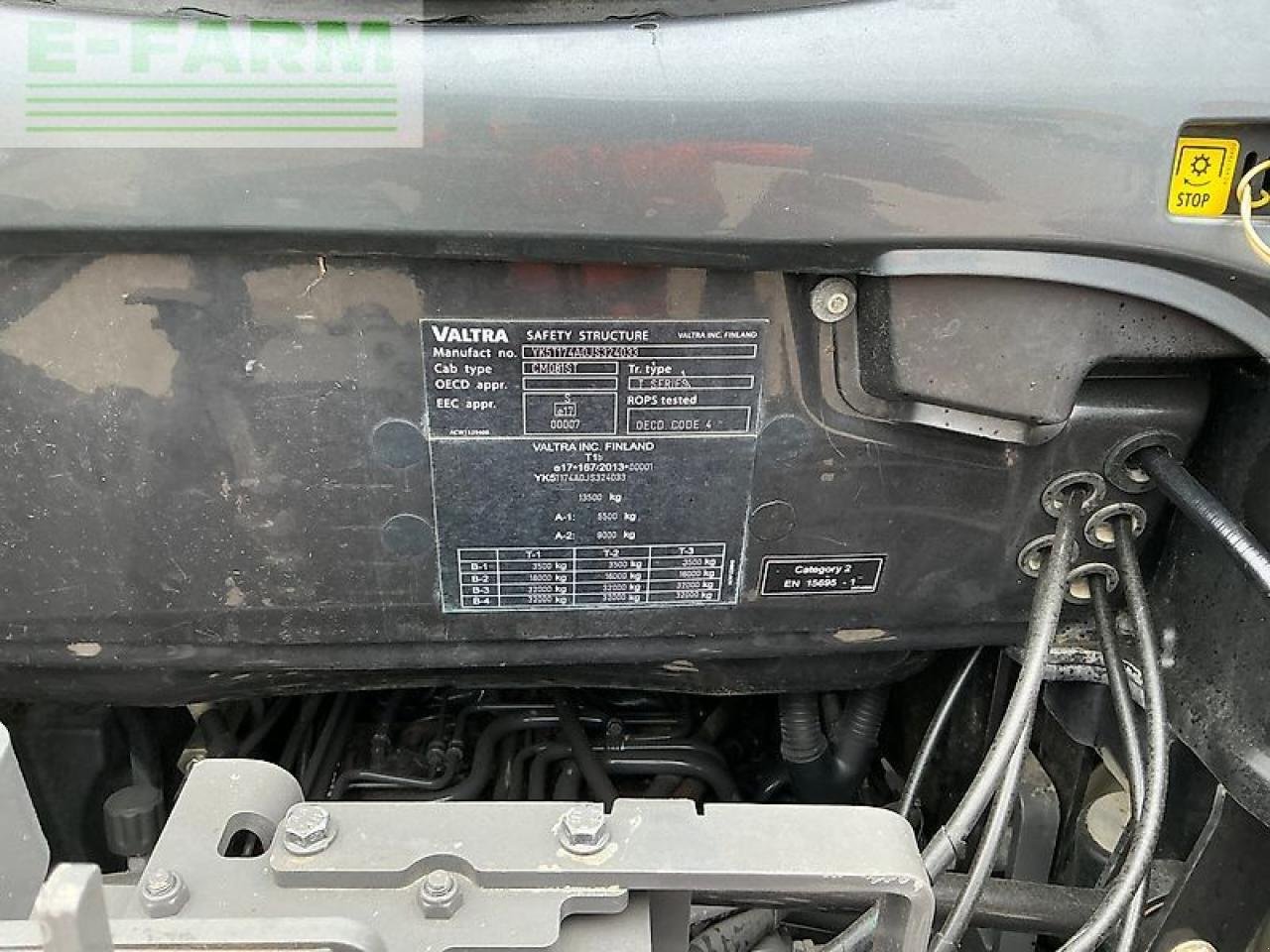 Traktor Türe ait Valtra t174 active tractor (st26000), Gebrauchtmaschine içinde SHAFTESBURY (resim 20)
