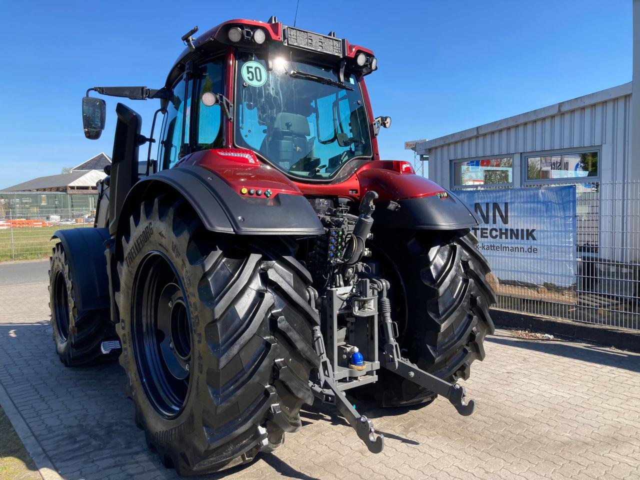 Traktor a típus Valtra T175 EV mit RÜFA, Gebrauchtmaschine ekkor: Stuhr (Kép 4)