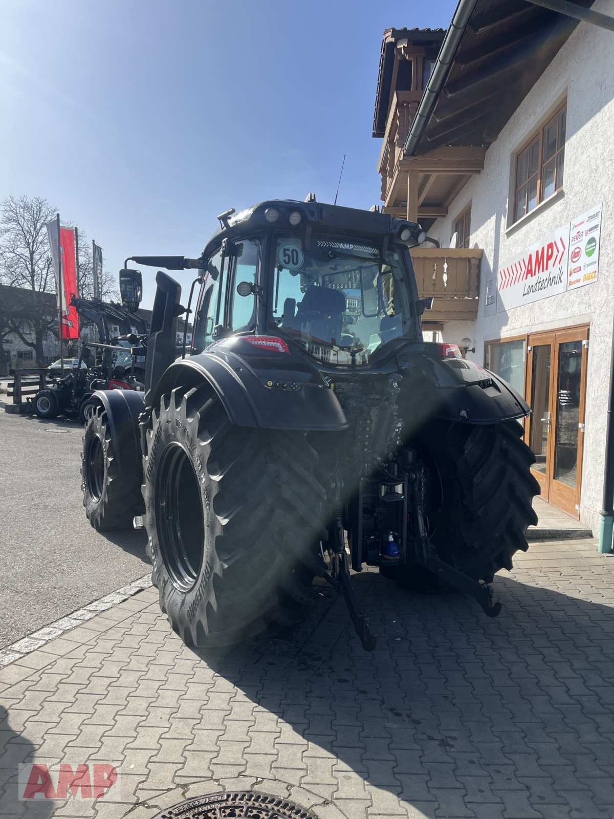 Traktor typu Valtra T175eD, Neumaschine v Teising (Obrázek 5)