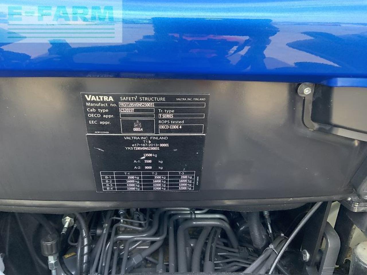 Traktor του τύπου Valtra t195 versu tractor (st23736) Versu, Gebrauchtmaschine σε SHAFTESBURY (Φωτογραφία 14)