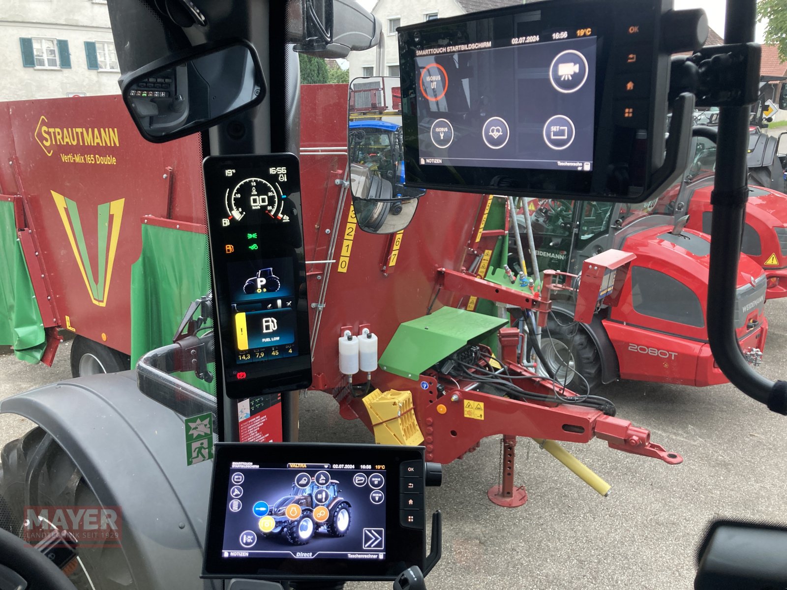 Traktor del tipo Valtra T215 D, Gebrauchtmaschine In Unterroth (Immagine 11)