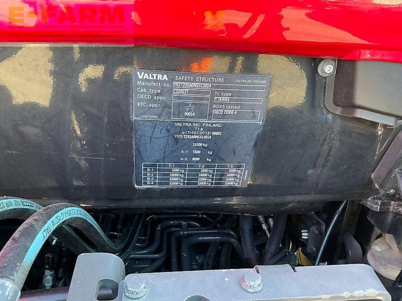 Traktor del tipo Valtra t235 active tractor (st25716), Gebrauchtmaschine In SHAFTESBURY (Immagine 13)