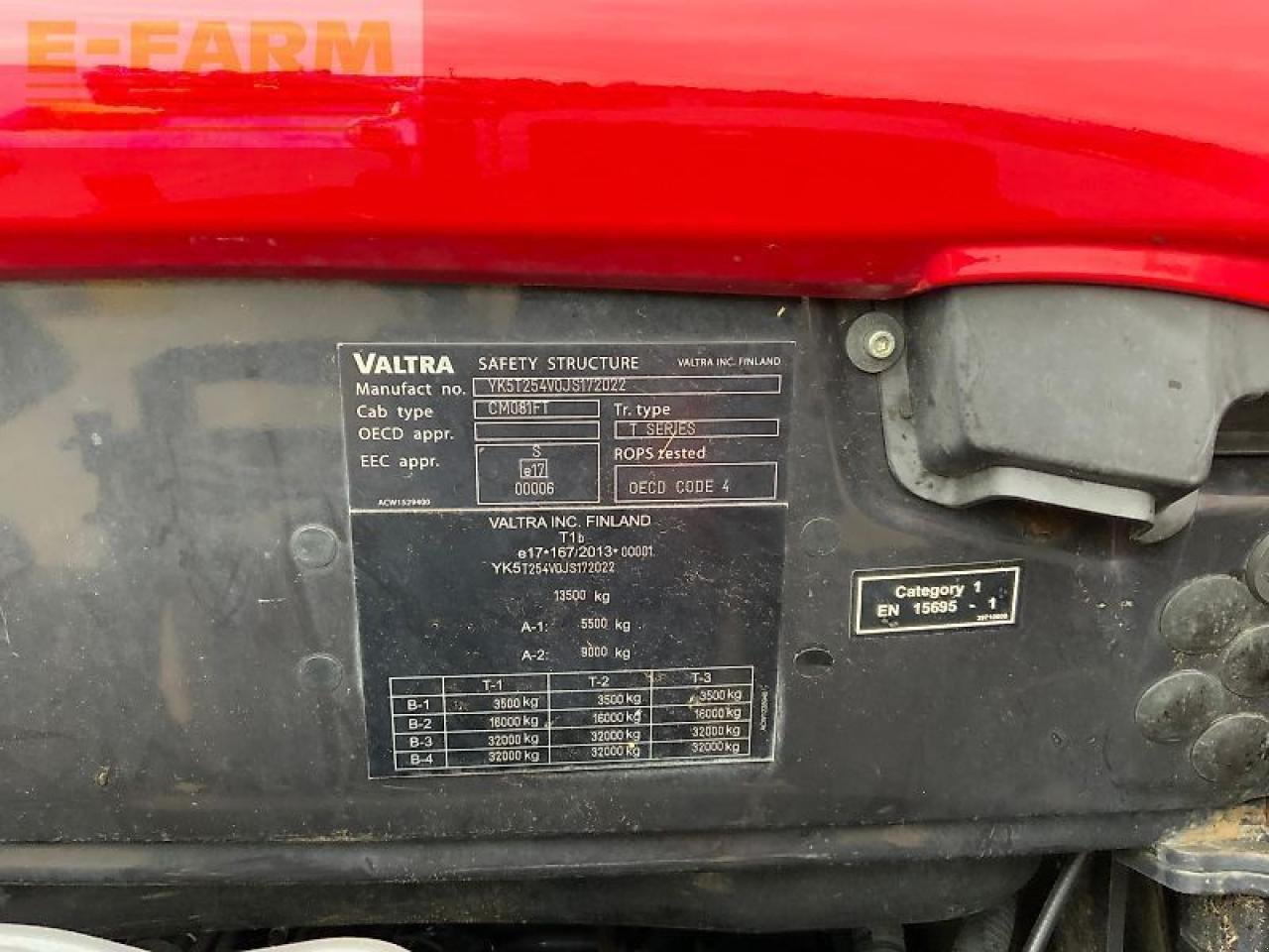 Traktor του τύπου Valtra t254 versu tractor (st24771) Versu, Gebrauchtmaschine σε SHAFTESBURY (Φωτογραφία 17)