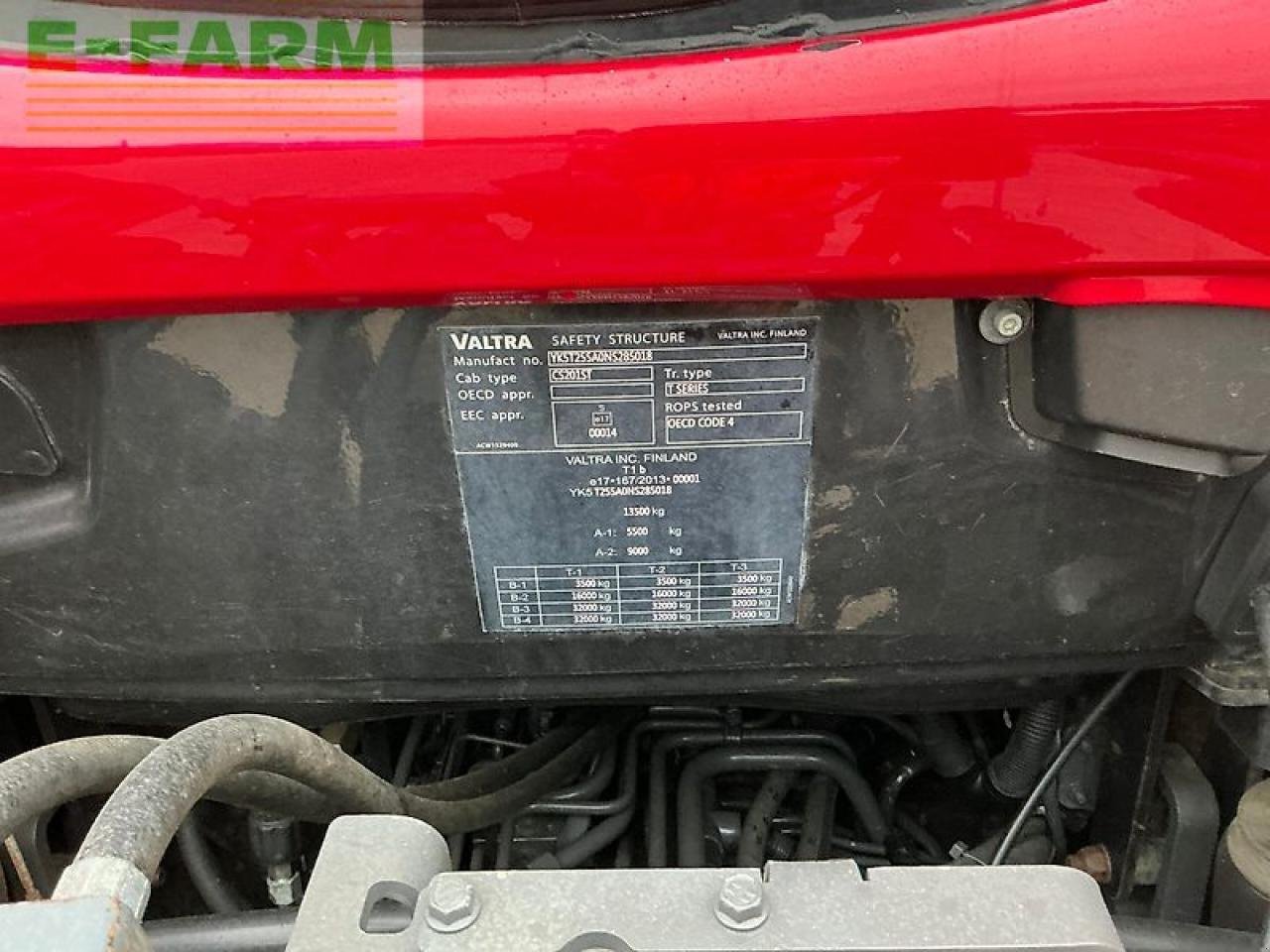 Traktor za tip Valtra t255 active tractor (st25715), Gebrauchtmaschine u SHAFTESBURY (Slika 16)