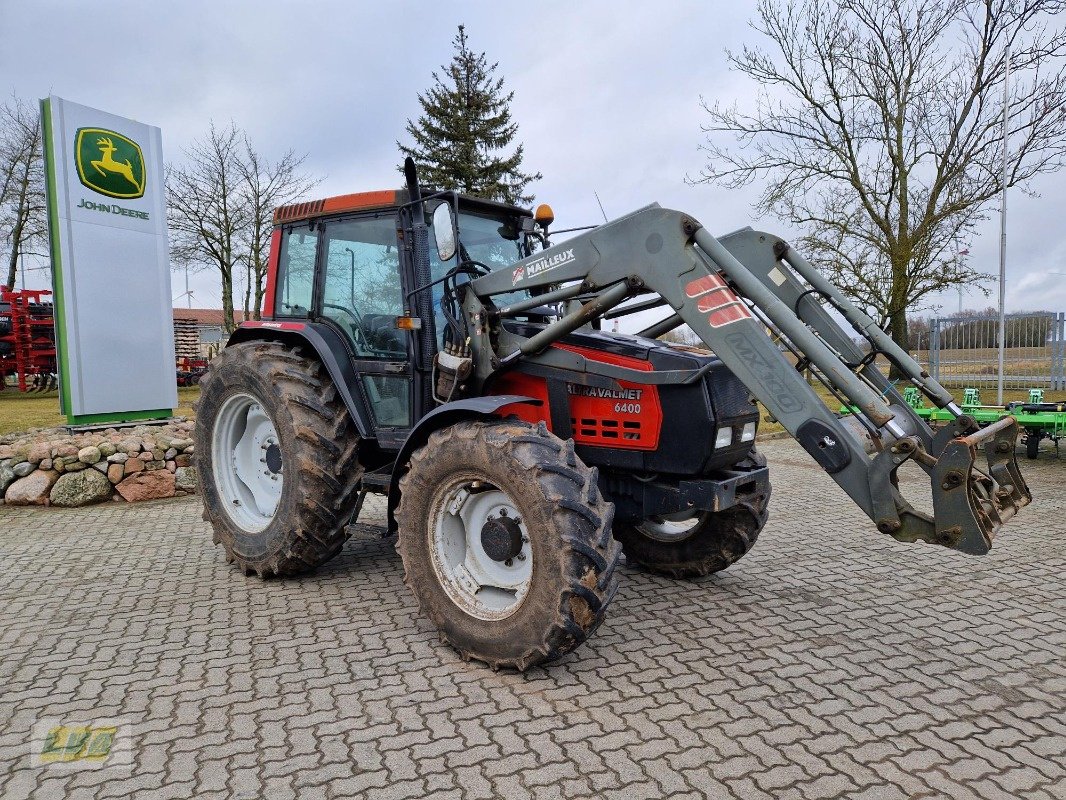 Traktor del tipo Valtra Valmet 6400 mit Frontlader, Gebrauchtmaschine en Schenkenberg (Imagen 5)