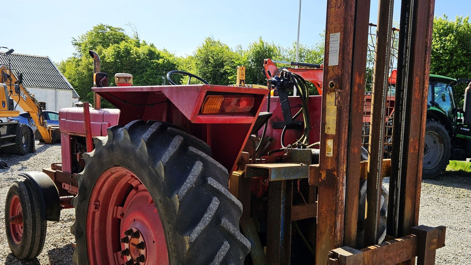 Traktor des Typs Volvo BM T 650 / med byggelift, Gebrauchtmaschine in Arden (Bild 8)