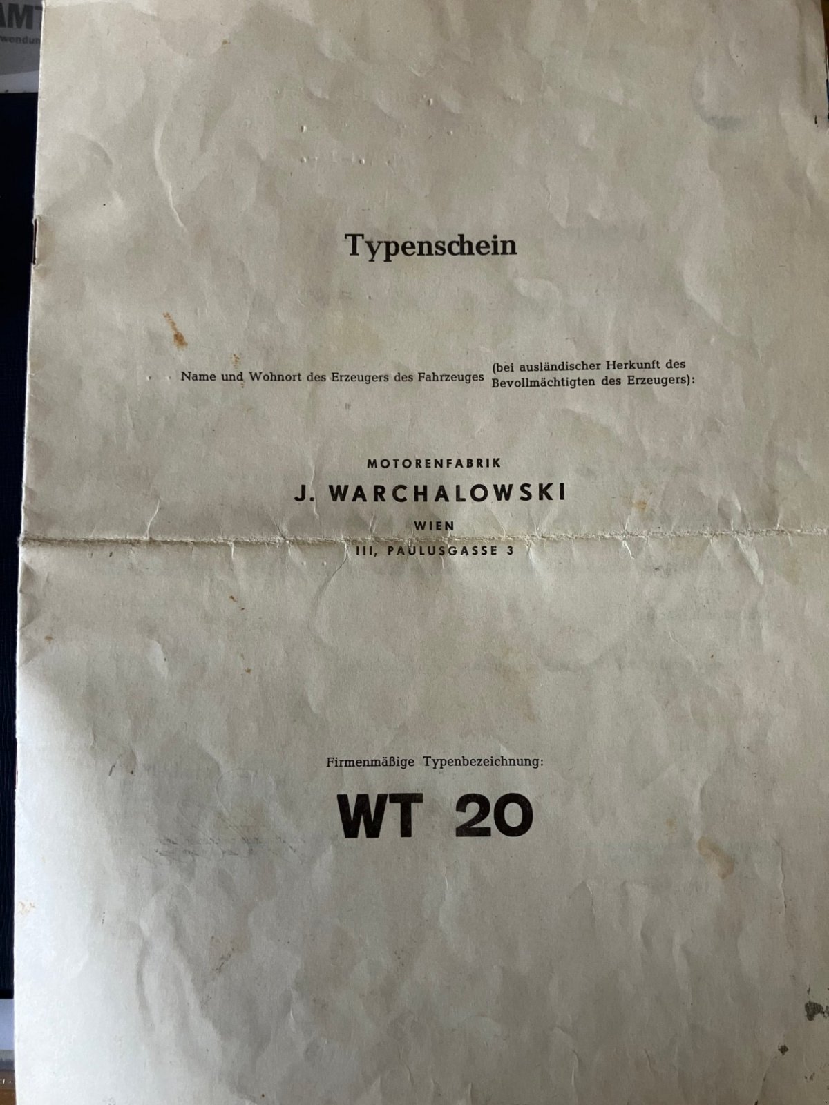 Traktor del tipo Warchalowski WT 20, Gebrauchtmaschine In Grieskirchen (Immagine 3)