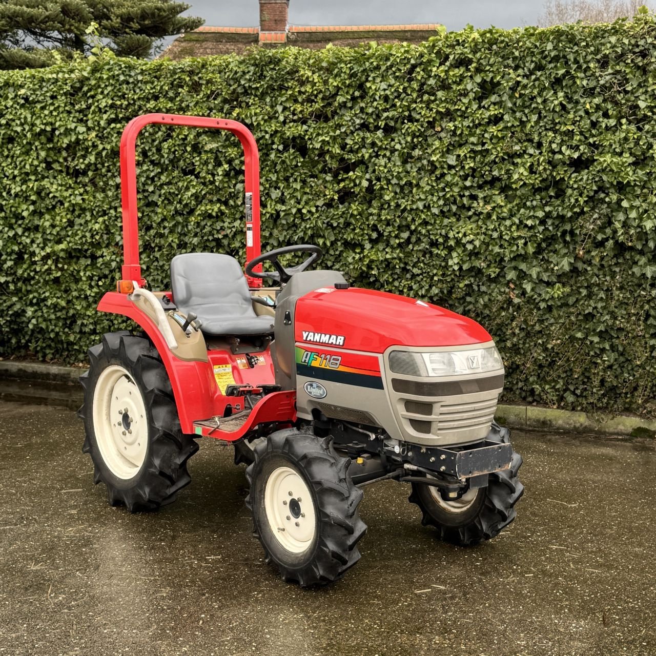 Traktor van het type Yanmar AF118, Gebrauchtmaschine in Baarle Nassau (Foto 4)