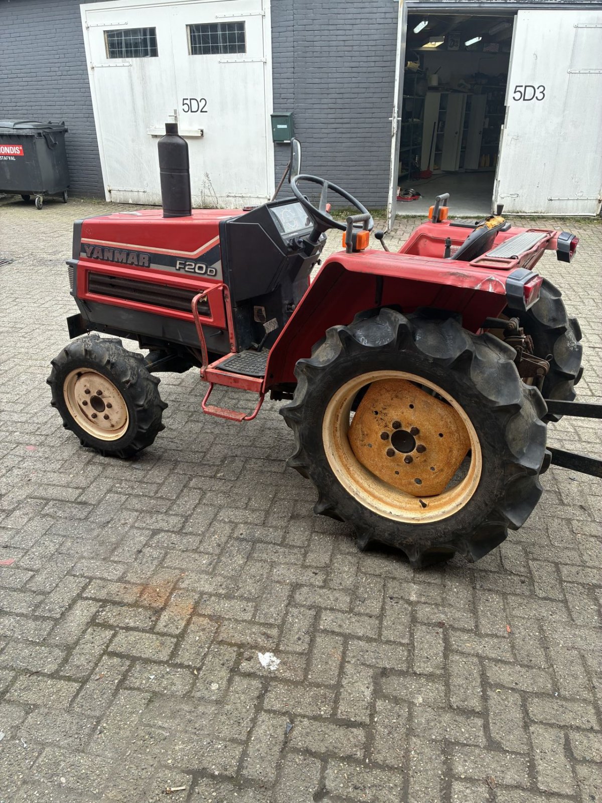 Traktor типа Yanmar F20d, Gebrauchtmaschine в Soest (Фотография 8)