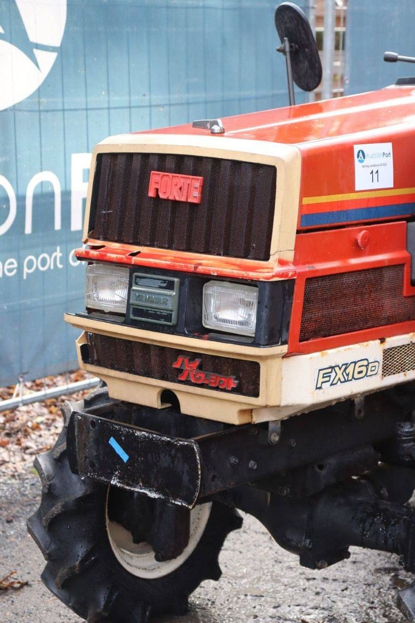 Traktor del tipo Yanmar FX16D, Gebrauchtmaschine en Antwerpen (Imagen 11)