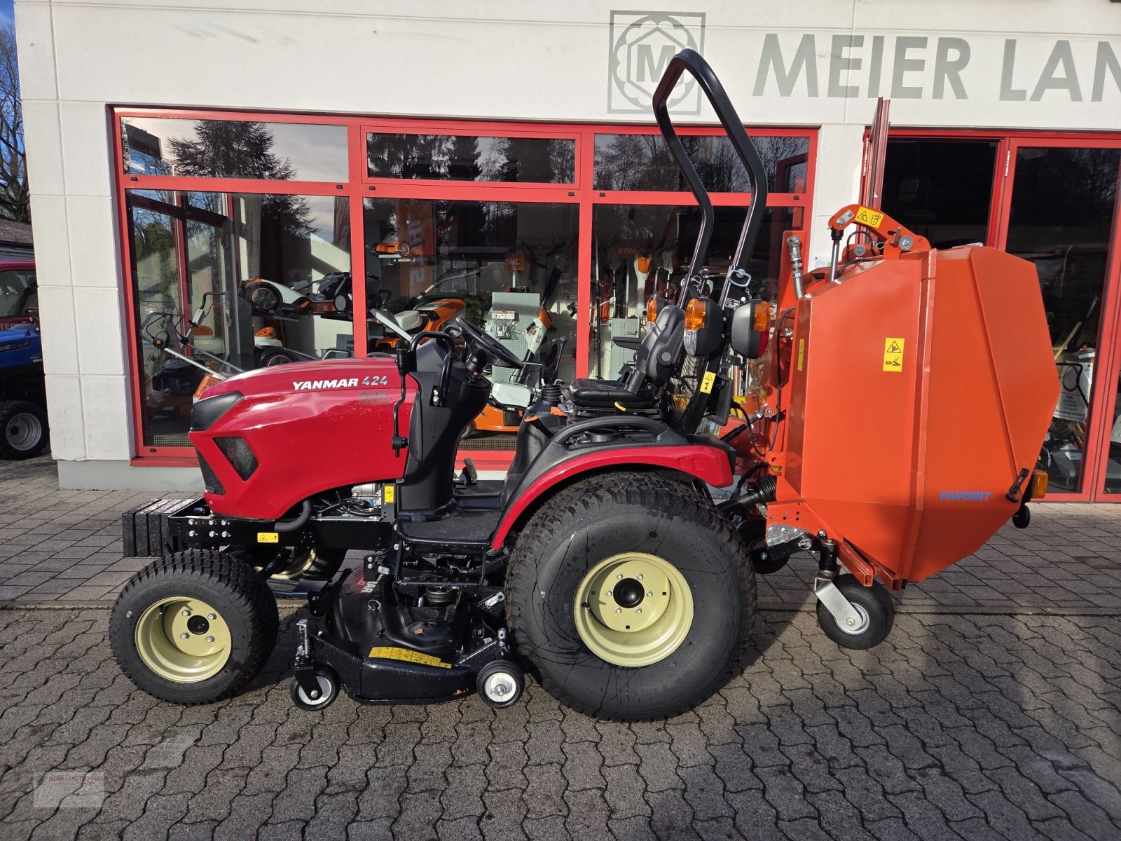 Traktor del tipo Yanmar SA 424 V-R, Neumaschine en Eckental (Imagen 1)