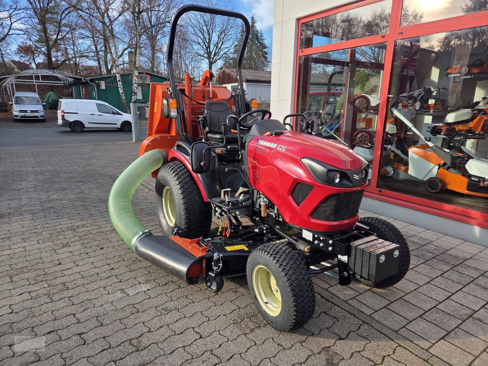 Traktor del tipo Yanmar SA 424 V-R, Neumaschine en Eckental (Imagen 3)