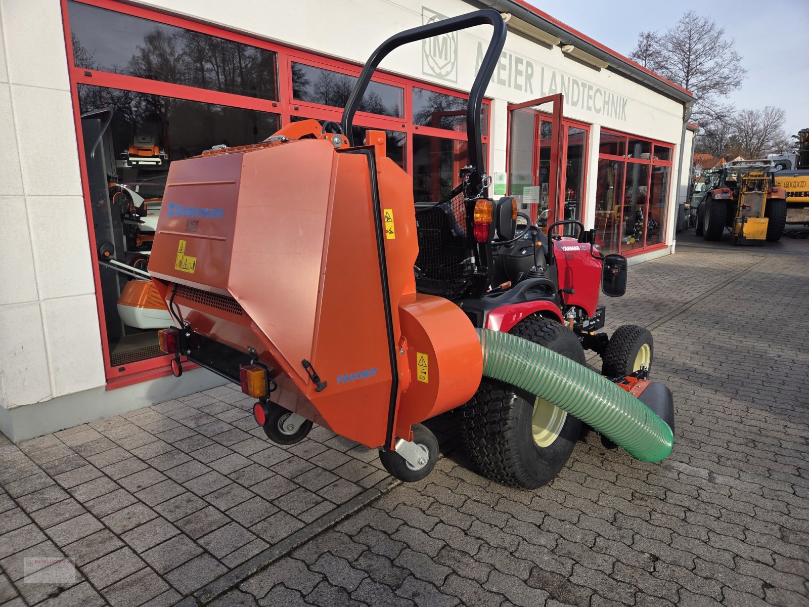 Traktor del tipo Yanmar SA 424 V-R, Neumaschine en Eckental (Imagen 4)