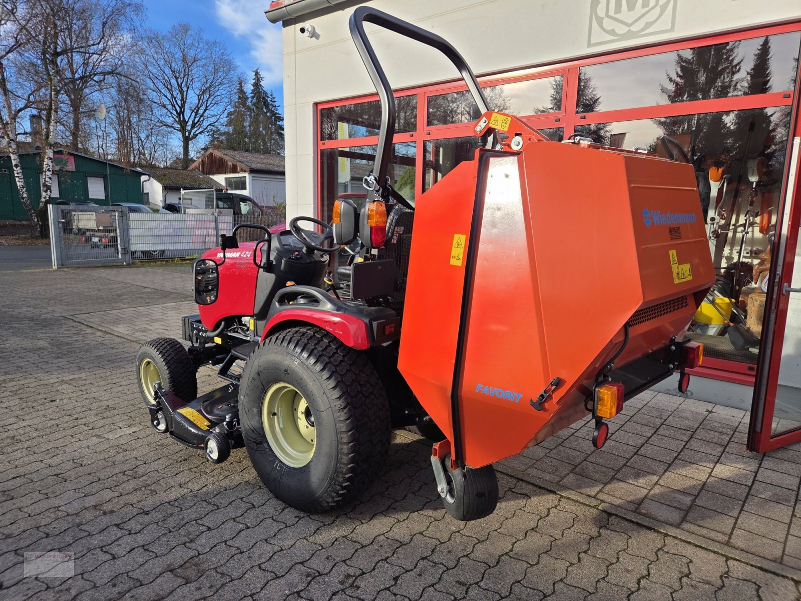 Traktor del tipo Yanmar SA 424 V-R, Neumaschine en Eckental (Imagen 5)