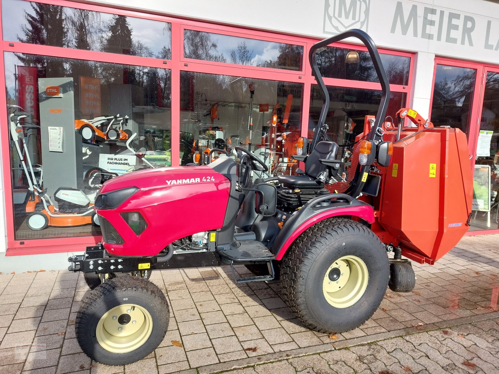 Traktor typu Yanmar SA 424, Neumaschine v Eckental (Obrázek 2)