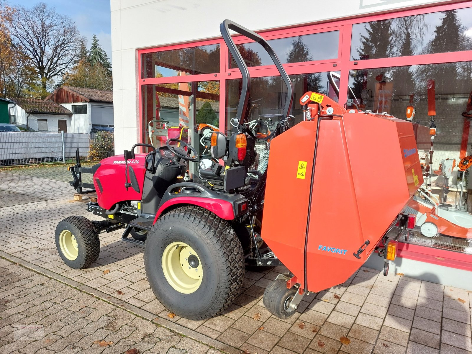 Traktor typu Yanmar SA 424, Neumaschine v Eckental (Obrázek 3)