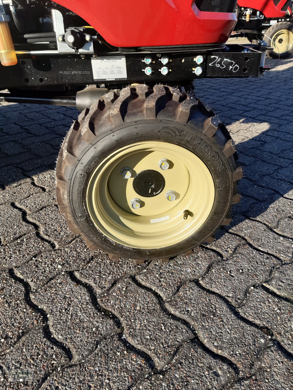 Traktor des Typs Yanmar SA221-ROPS, Neumaschine in Oldenburg in Holstein (Bild 2)