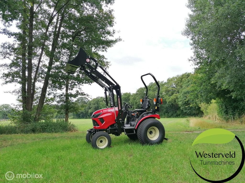 Traktor des Typs Yanmar SA424 compact tractor nieuwe 26Pk HST met voorlader, Neumaschine in Aalten (Bild 1)