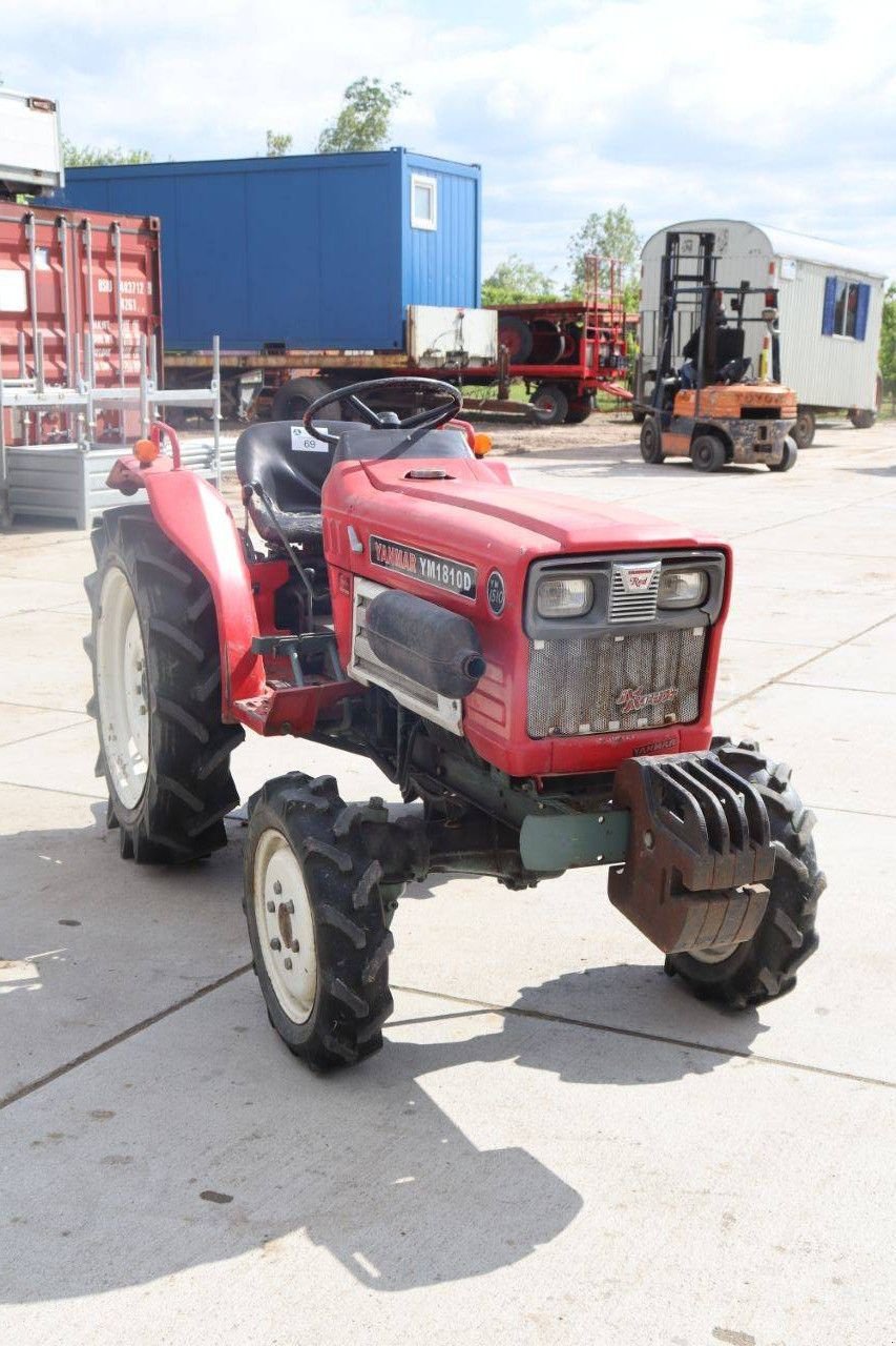 Traktor of the type Yanmar YM1810D, Gebrauchtmaschine in Antwerpen (Picture 8)