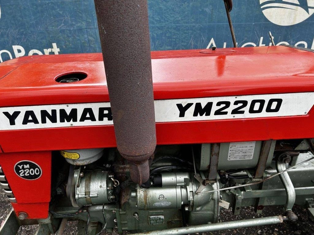 Traktor des Typs Yanmar YM2200, Gebrauchtmaschine in Antwerpen (Bild 4)