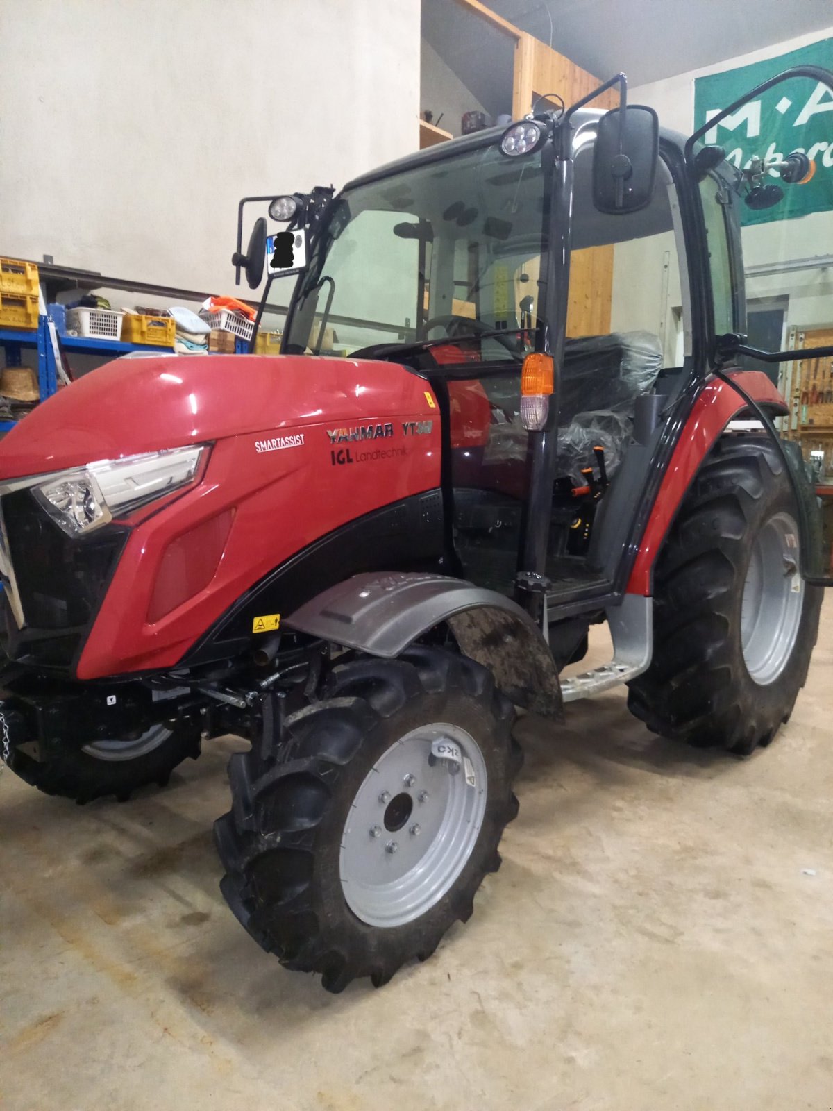 Traktor a típus Yanmar YT 347, Gebrauchtmaschine ekkor: Teunz - Wildstein (Kép 2)