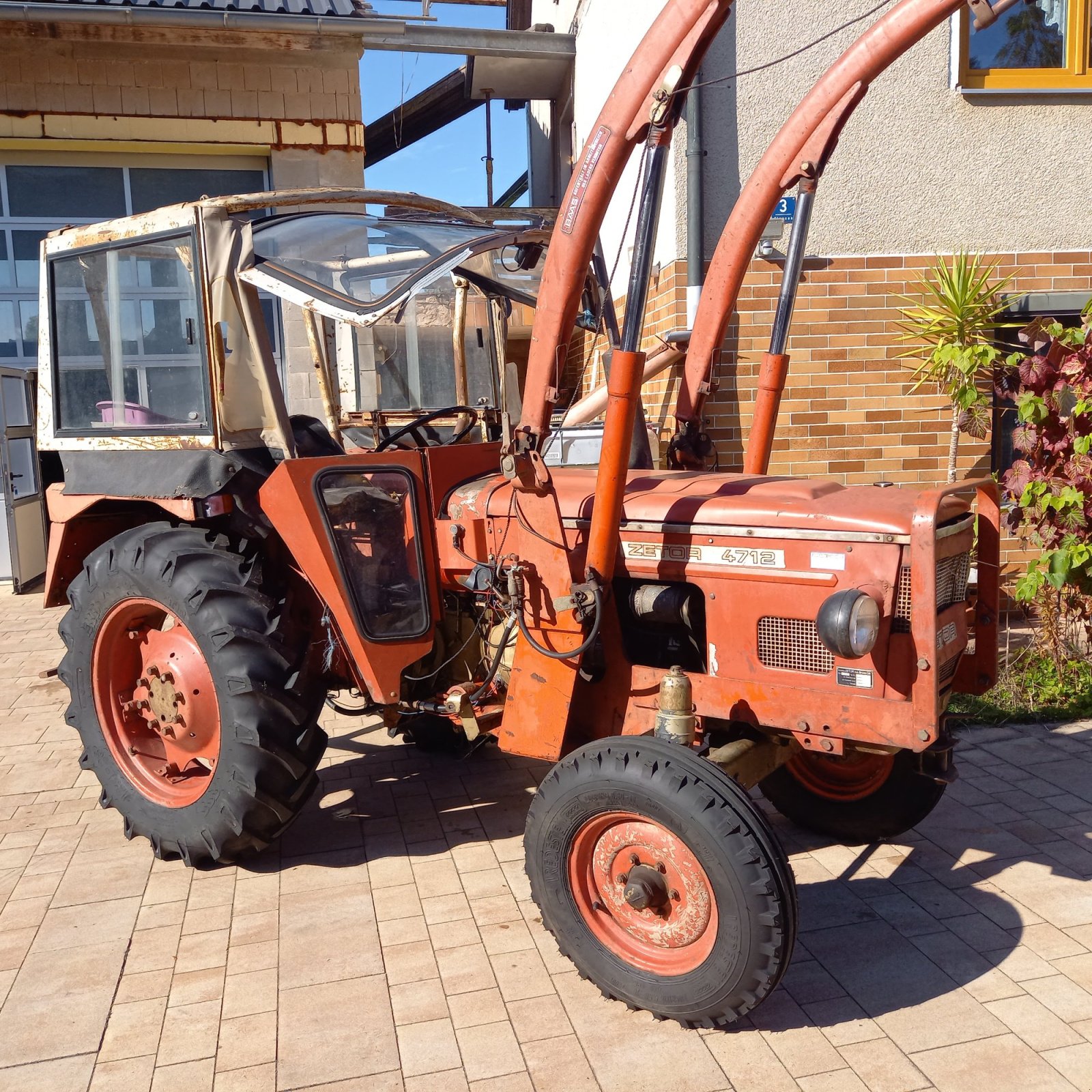 Traktor du type Zetor 4712, Gebrauchtmaschine en Reuth (Photo 5)