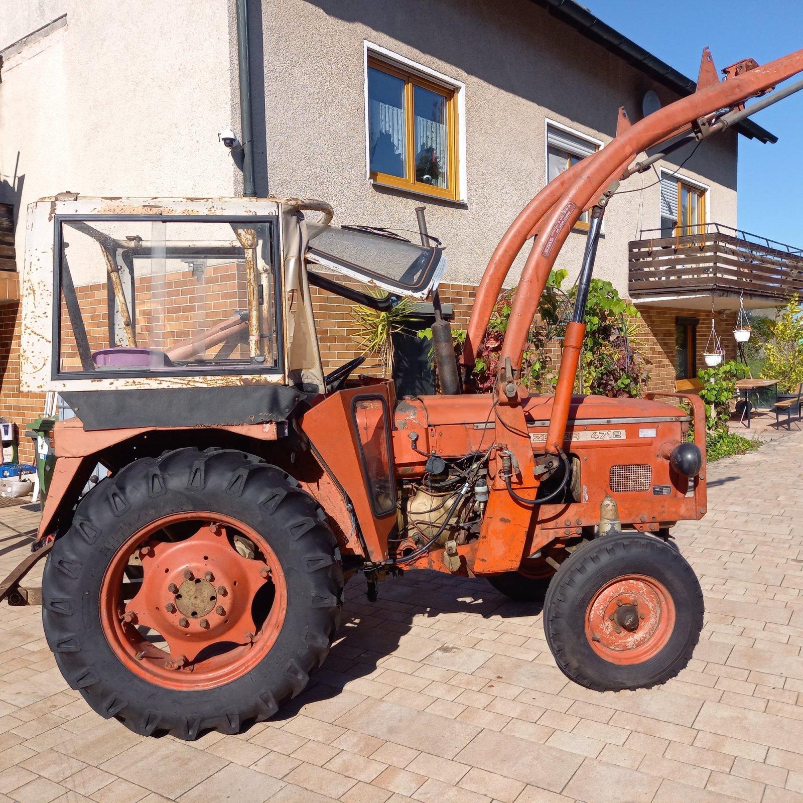 Traktor du type Zetor 4712, Gebrauchtmaschine en Reuth (Photo 7)