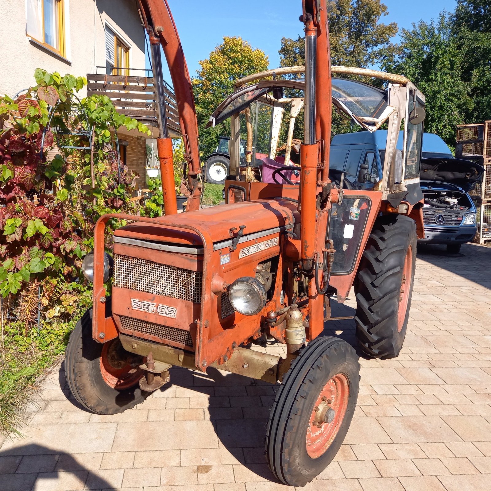 Traktor du type Zetor 4712, Gebrauchtmaschine en Reuth (Photo 13)