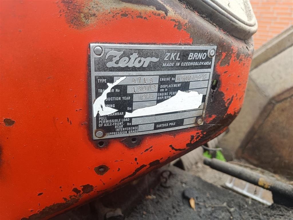 Traktor typu Zetor 4718, Gebrauchtmaschine v Egtved (Obrázek 11)