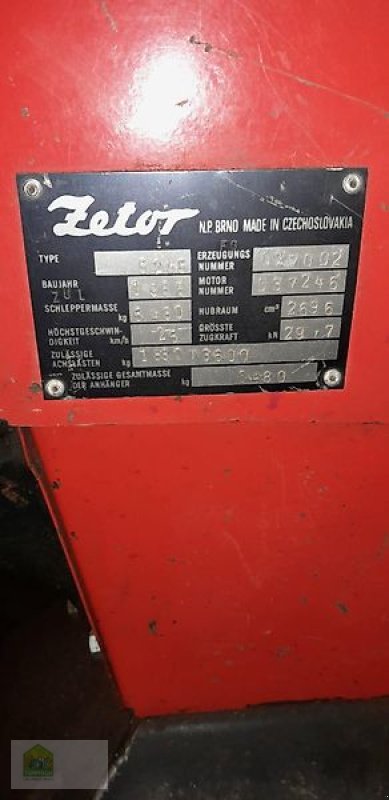 Traktor του τύπου Zetor 5245, Gebrauchtmaschine σε Salsitz (Φωτογραφία 2)