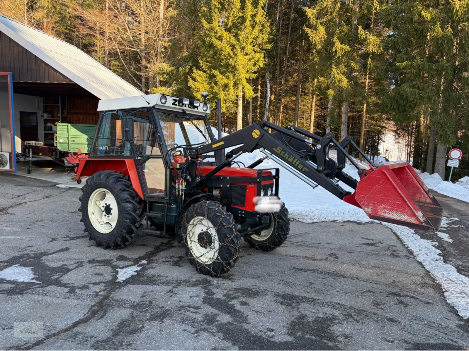 Traktor типа Zetor 5245, Gebrauchtmaschine в Bad Leonfelden (Фотография 2)