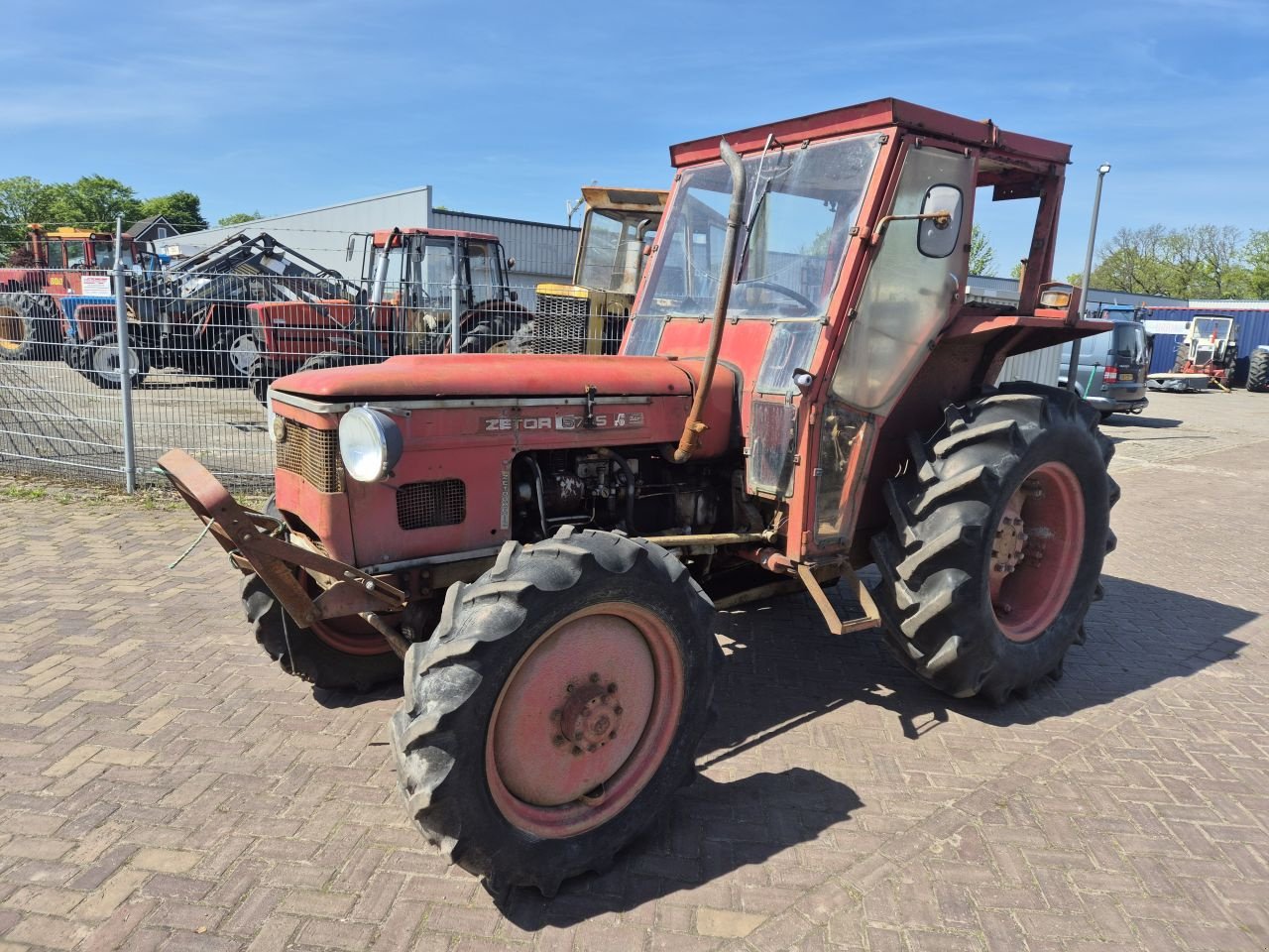 Traktor от тип Zetor 5745, Gebrauchtmaschine в Weiteveen (Снимка 1)