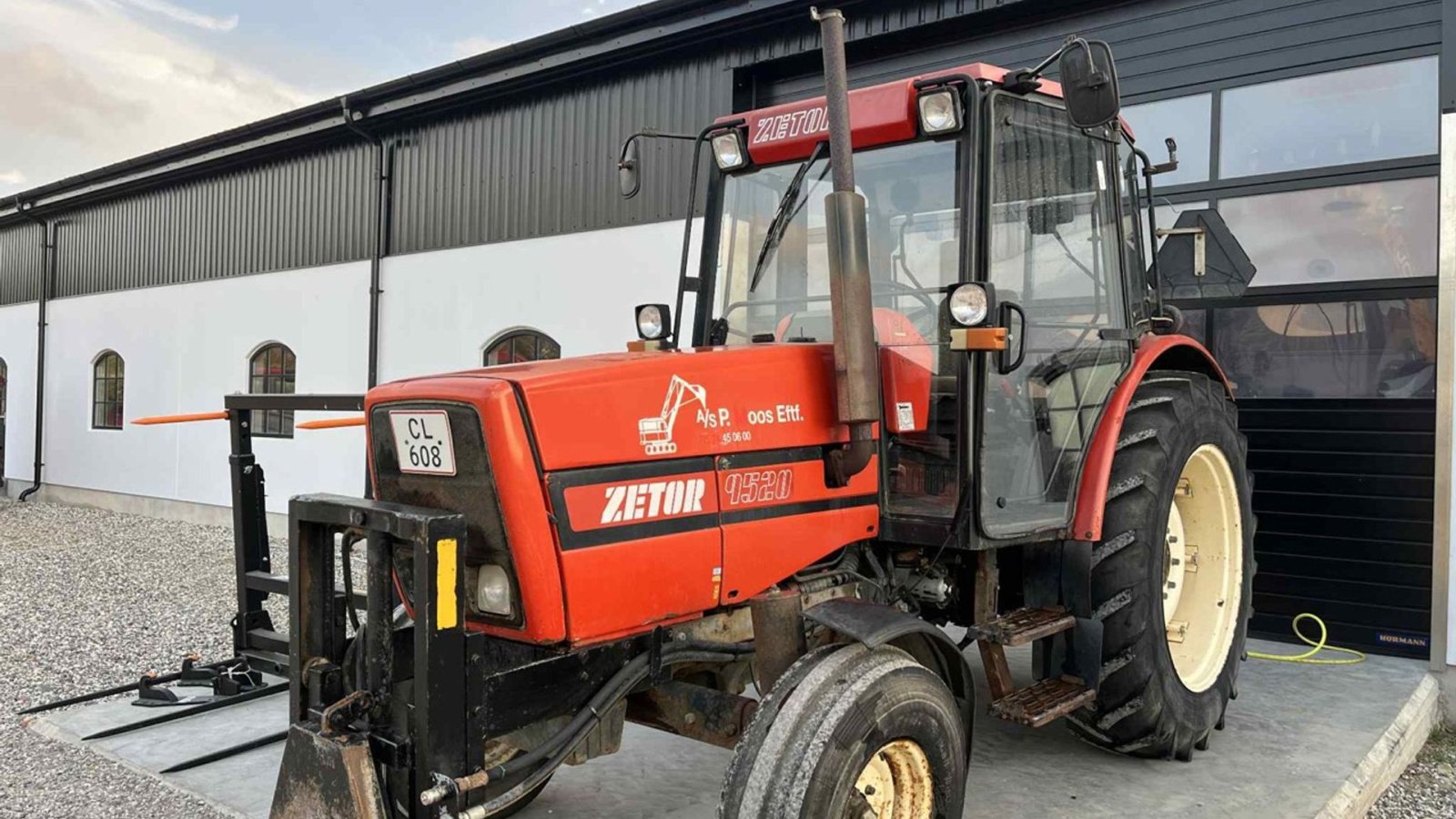 Traktor des Typs Zetor 9520 turbo, Gebrauchtmaschine in Mariager (Bild 1)
