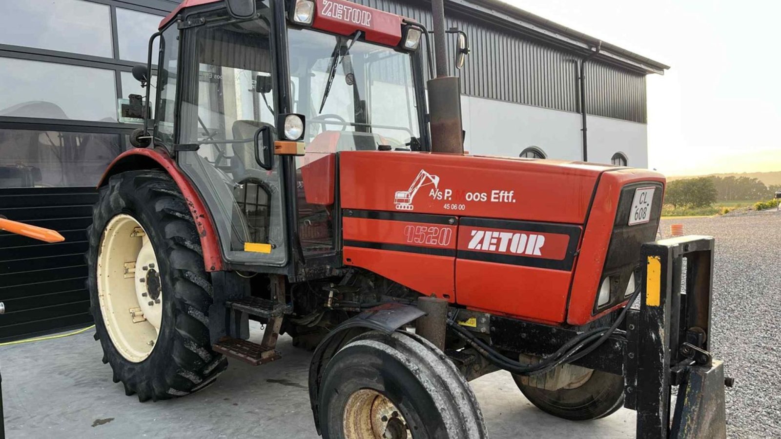Traktor des Typs Zetor 9520 turbo, Gebrauchtmaschine in Mariager (Bild 4)