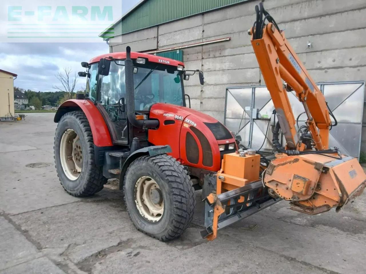 Traktor des Typs Zetor 9641 forterra, Gebrauchtmaschine in HARDENBECK (Bild 1)