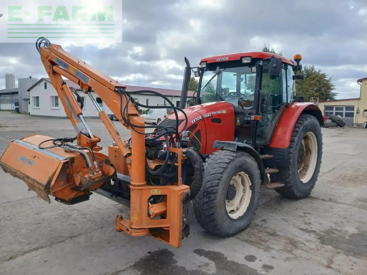 Traktor des Typs Zetor 9641 forterra, Gebrauchtmaschine in HARDENBECK (Bild 2)