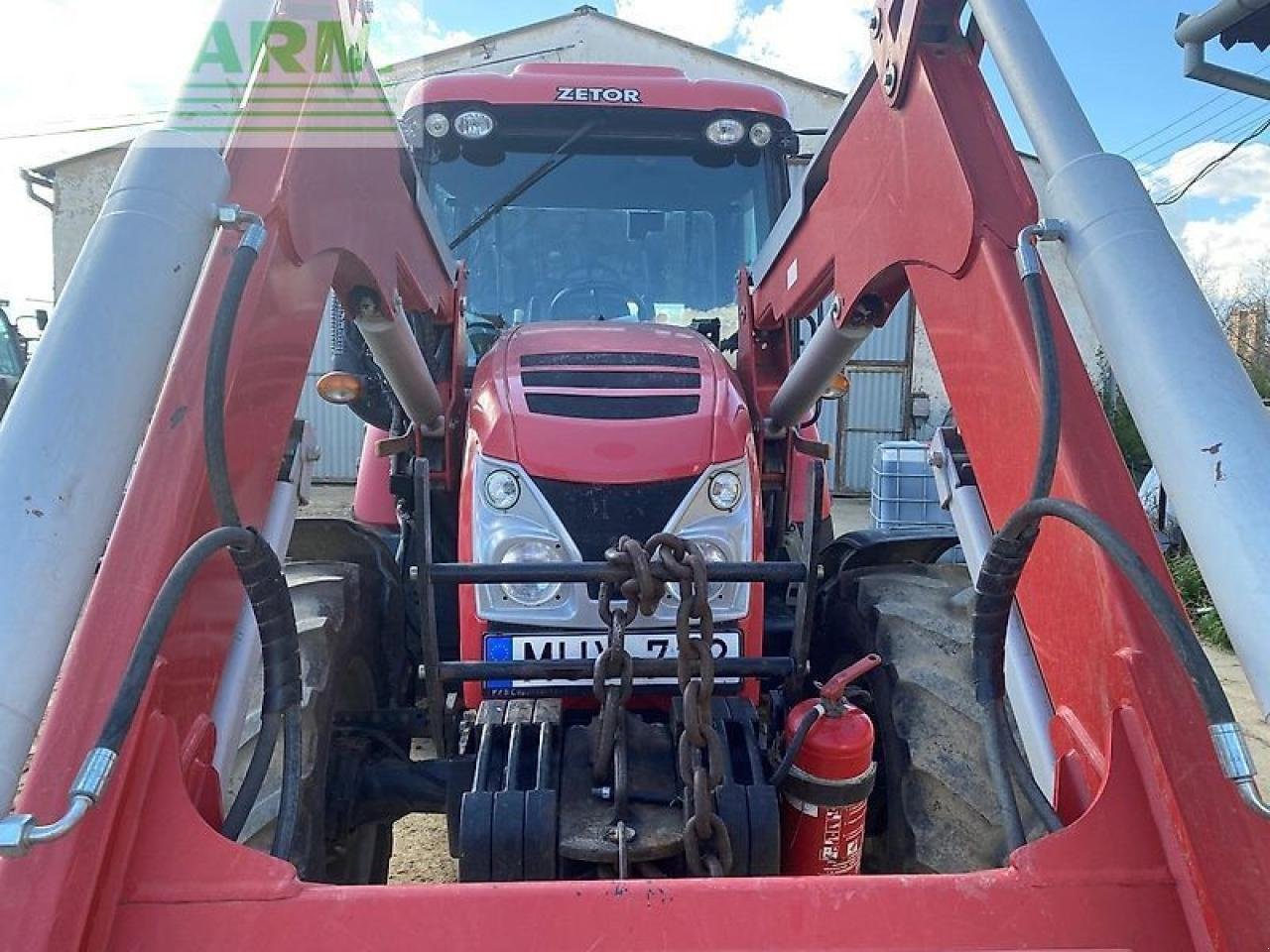 Traktor del tipo Zetor proxima plus 100, Gebrauchtmaschine In SZEGED (Immagine 15)
