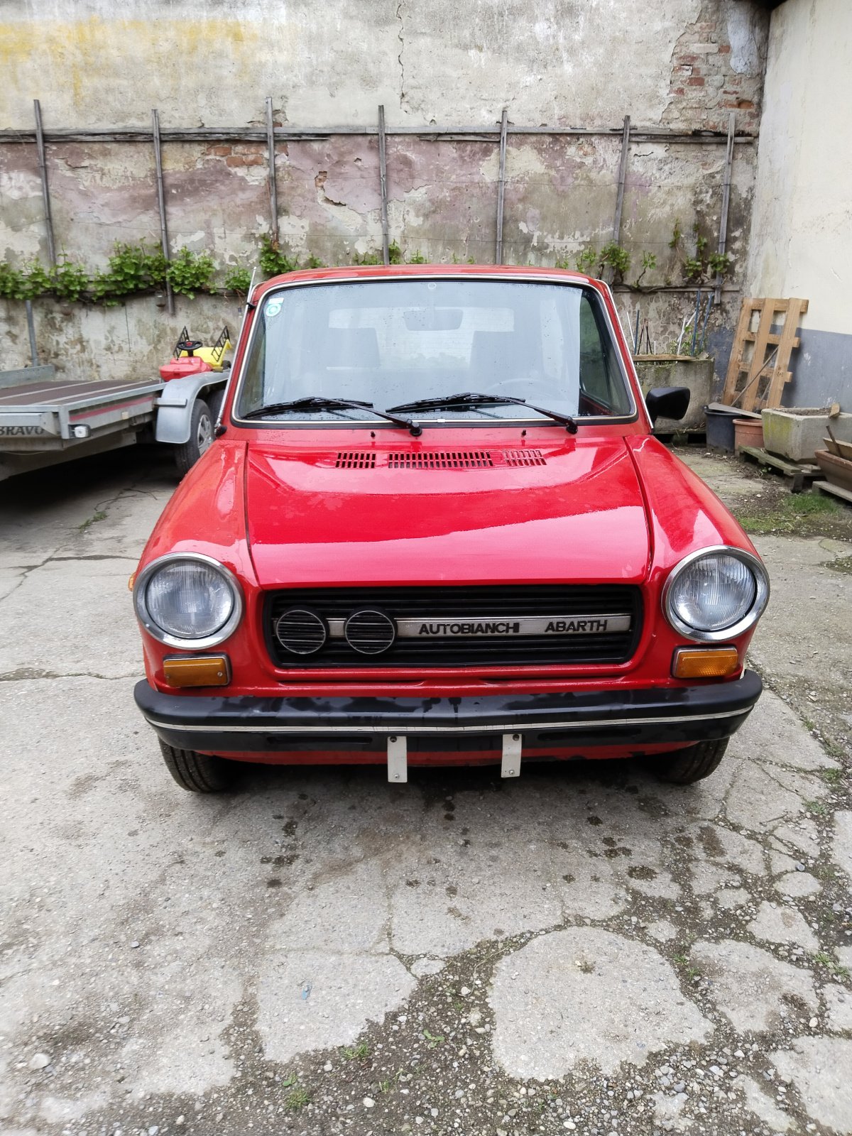 Transporter & Motorkarre des Typs ABARTH Autobianchi A112 Abarth 70 HP, Gebrauchtmaschine in Herzogenburg (Bild 2)