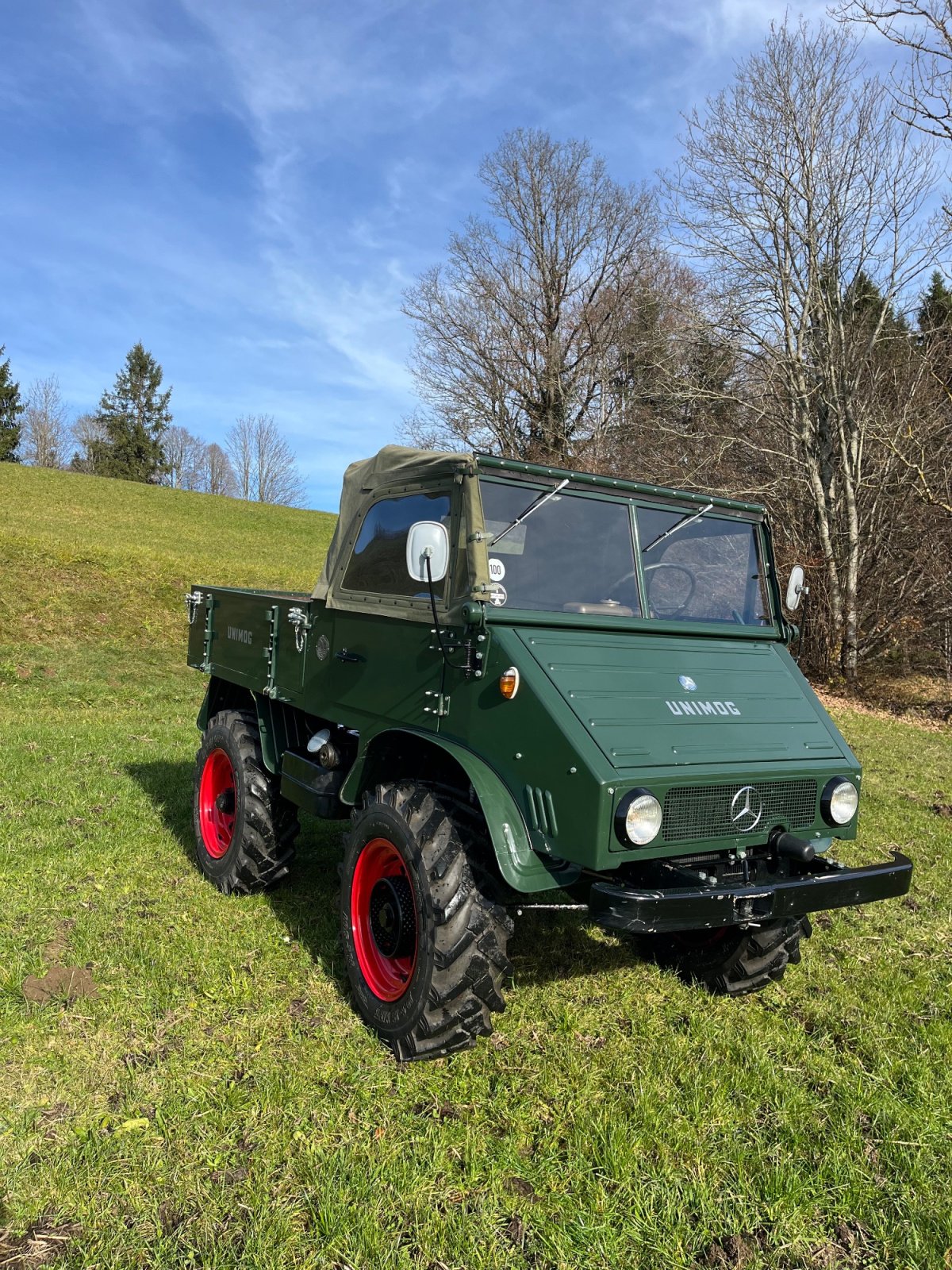 Transporter & Motorkarre des Typs Mercedes Unimog 411, Gebrauchtmaschine in Mondsee (Bild 1)