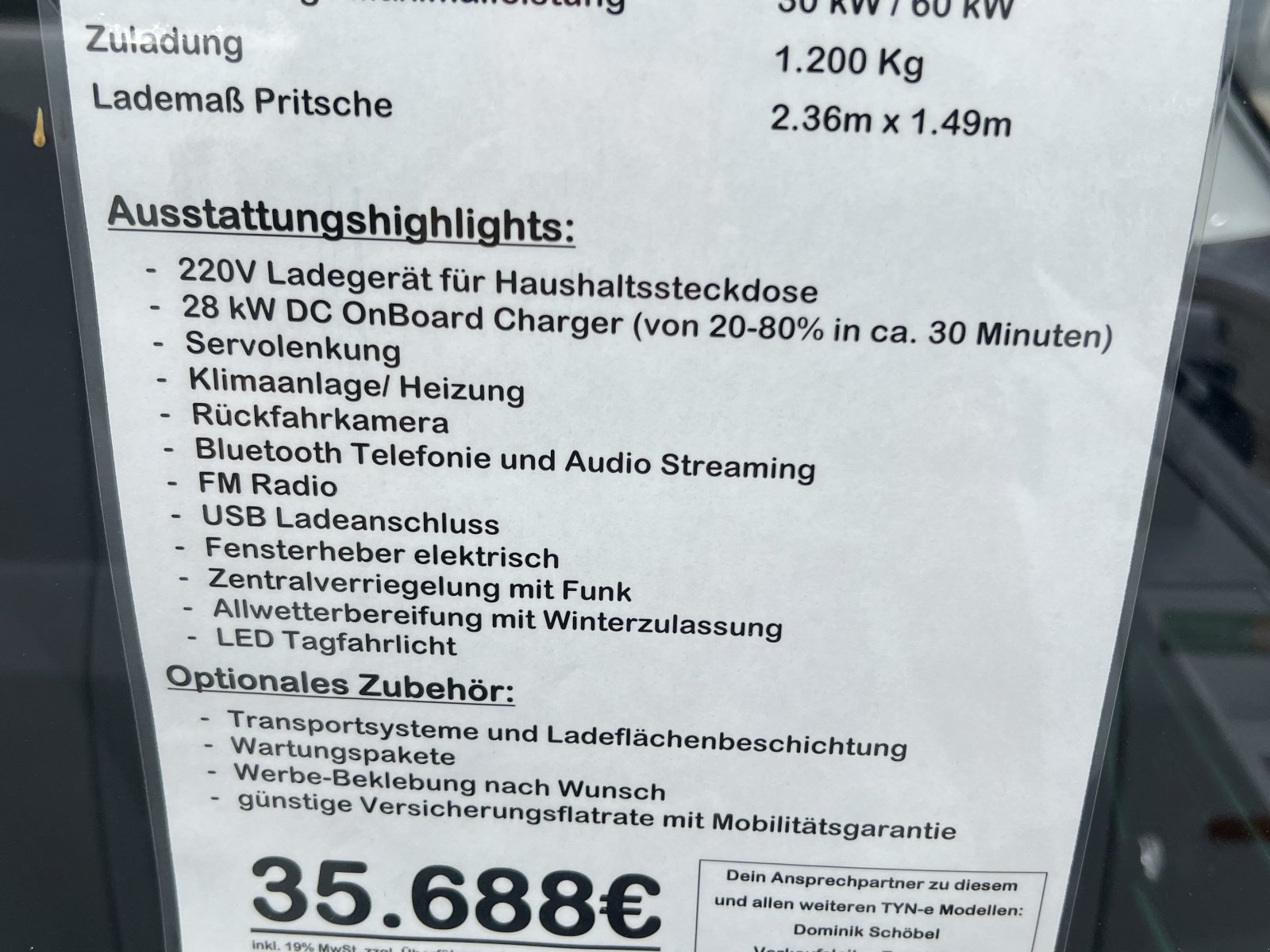 Transporter & Motorkarre tipa TYN-e TX7-Pritsche, Neumaschine u München (Slika 2)